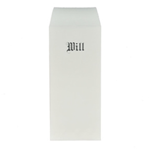Letter/Legal Envelope Engraved "Will"