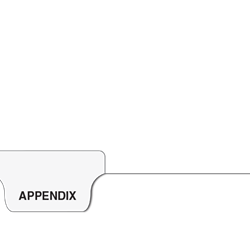 11600B "Appendix"