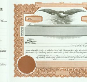 Goes 195 Stock Certificates