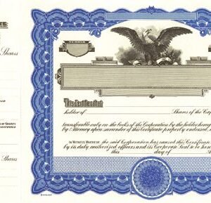 Goes 1388 Stock Certificates
