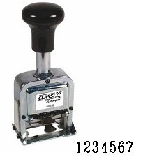 AUTOMATIC NUMBER STAMP - 7 digit - Image 2