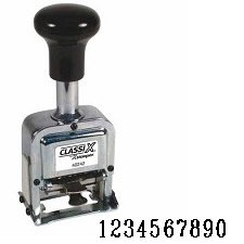 AUTOMATIC NUMBER STAMP - 10 digit