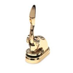 Notary Desk Seal Embosser (Gold)
