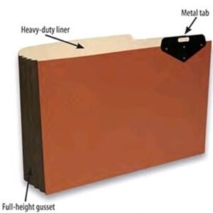 Redweld Pocket File Pocket Metal Tab 156MT (10" x 15")