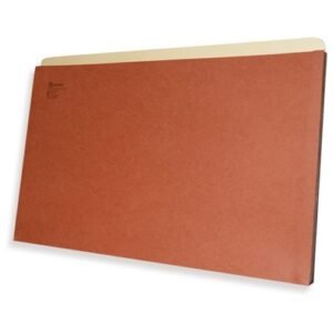 Redweld File Pocket 176KG Straight-Cut Top Tab, 10"H x 15"W with Tyvek Gusset