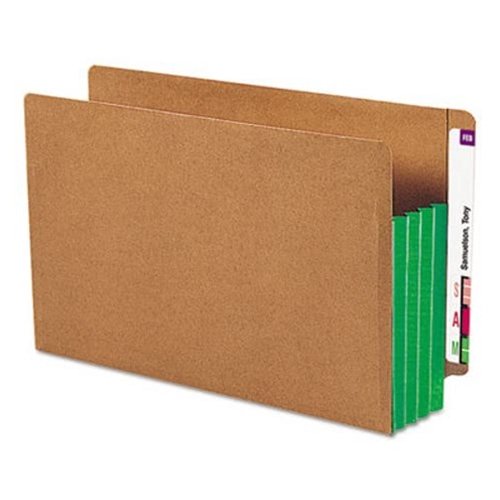 Redweld File Pocket - Tyvek Colored Gussets 1536KGN-C-Size: 9 1/2"