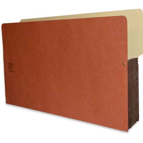 Redweld Pocket File 1526KGSFM Straight Top and Right Side Tab-3.5"-9.5x14.75