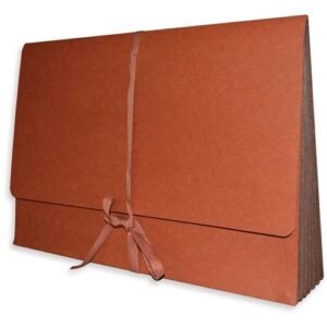 1076KG Redweld Expanding Envelope 10"x15" Exp. 5.25" Tyvek Gusset CLOTH Tie Closure