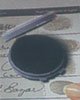 Semi-inkless thumbprint pad