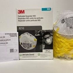3M 8210 N95 Mask ("1" mask) - Image 2