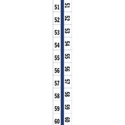 58005 Tabbies Numerical Exhibit Index Tab Labels #51 - 60