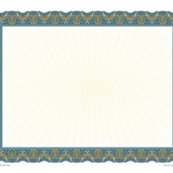 Goes 443BL Stock Certificates-BLUE-11"x8.5" - Image 2