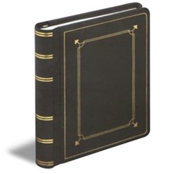 McMillan Typofax Minute Books 11" Black (smaller)