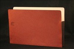 Redweld Pocket File "Top Tab" 1536KGN - 9.5"x14.75"x5.25" Tyvek Gusset - Image 2