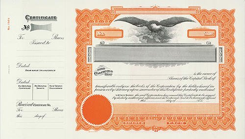 Goes 194H Stock Certificates