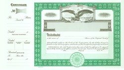 Stock Certificate 364 Custom Printed