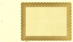 Stock Certificate 4526 Custom Printed