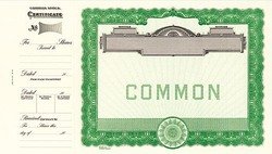 Stock Certificate 501 Custom Printed - Image 2