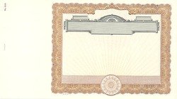 Stock Certificate 505 Custom Printed - Image 2