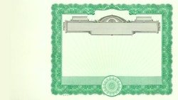 Stock Certificate 506 Custom Printed - Image 2