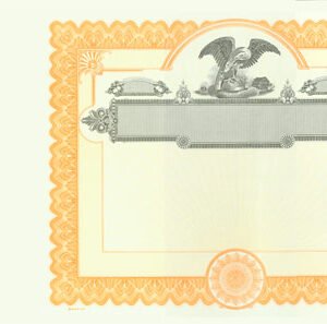 Goes 534 Stock Certificates