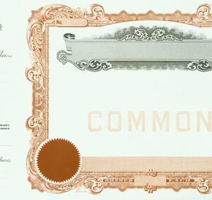 Goes 174 Stock Certificates