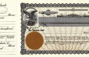 Goes 63 Stock Certificates