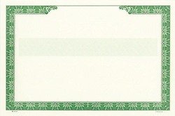 Stock Certificate GOES BGN Custom Printed