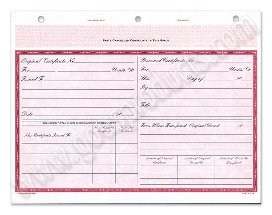 Goes KG91 LLC Certificates