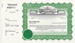 Goes M113 Stock Certificates-Green-15"x8.5" - Image 2