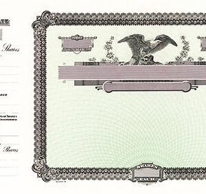 Goes 15 Stock Certificates