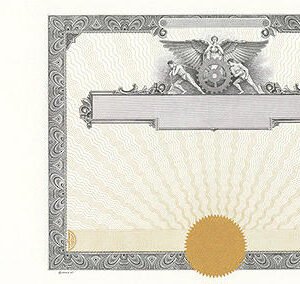 Goes 47 Stock Certificates